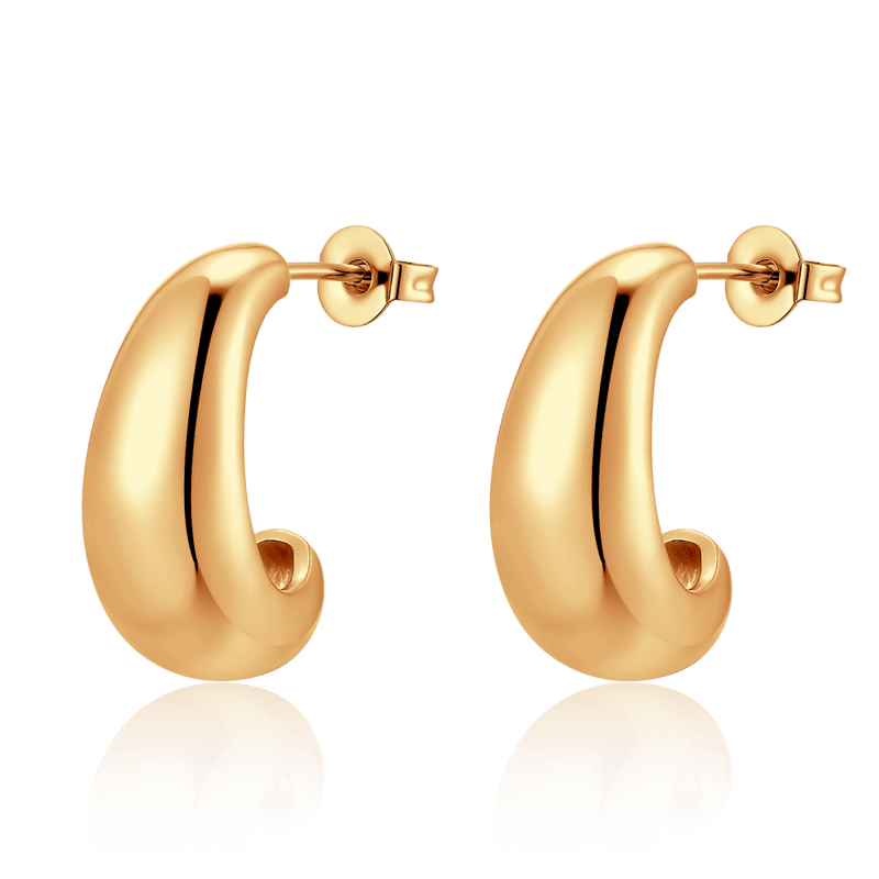 Half Ring Arched Earrings