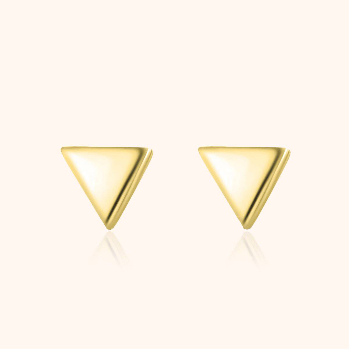 "Pyramid" Mini Earrings - Milas Jewels Shop