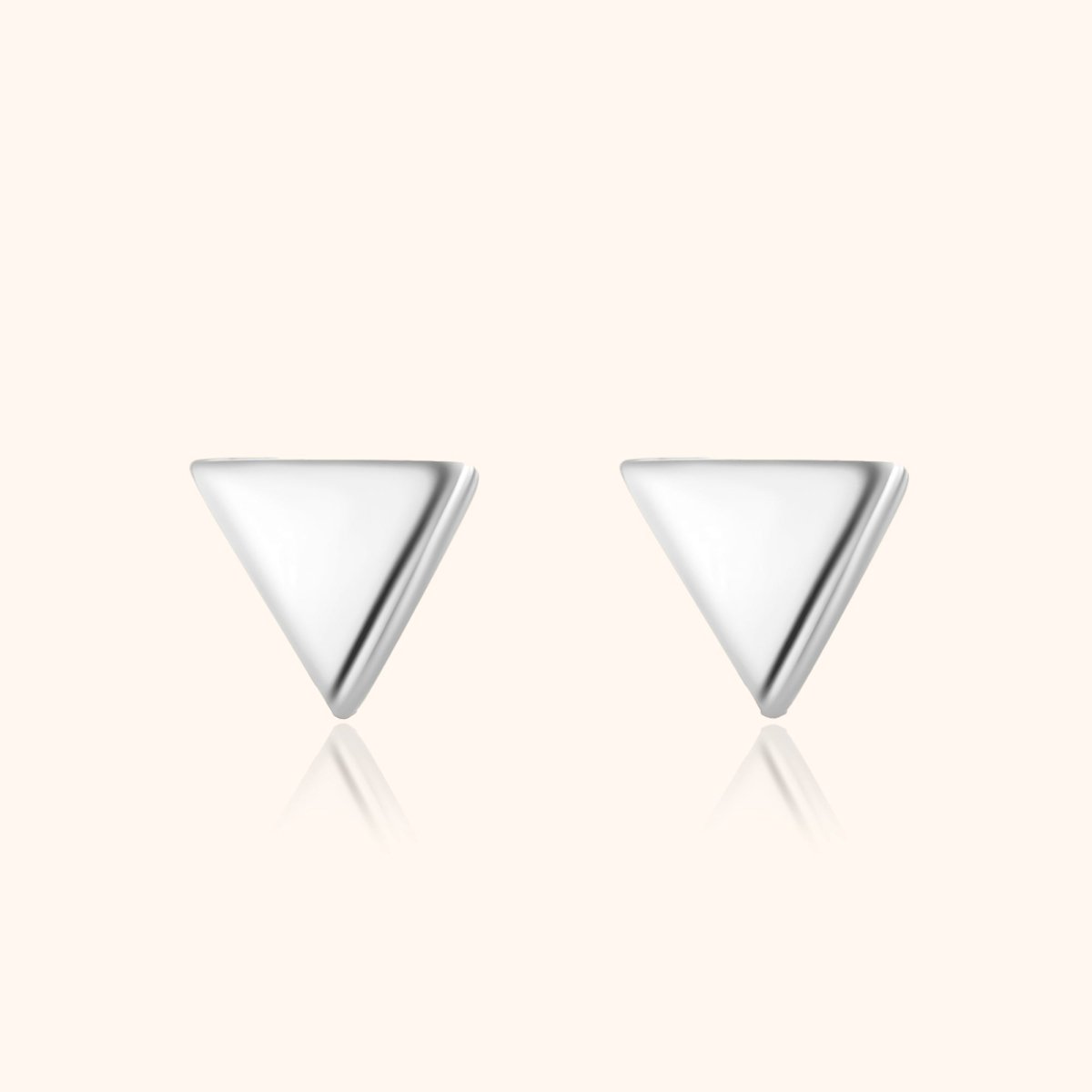 "Pyramid" Mini Earrings - Milas Jewels Shop