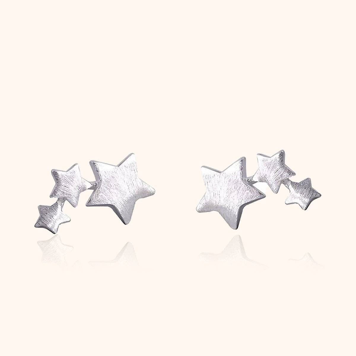"Shiny Stars" Earrings - Milas Jewels Shop