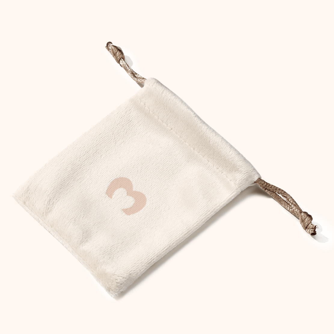 Sweet Beige Gift Bag - Milas Jewels Shop
