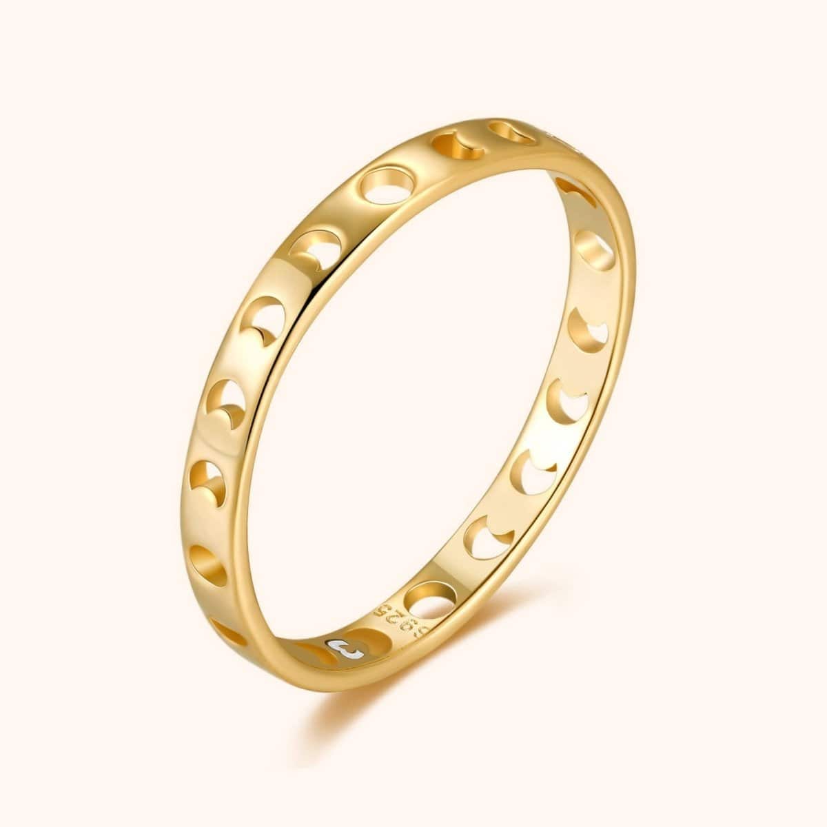 "Tiny Moon" Ring - Milas Jewels Shop