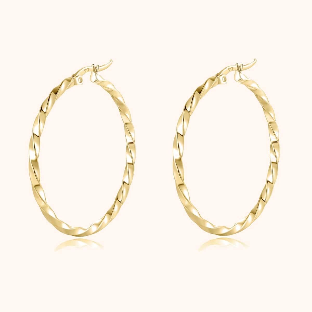 "Torsion" Earrings - Milas Jewels Shop