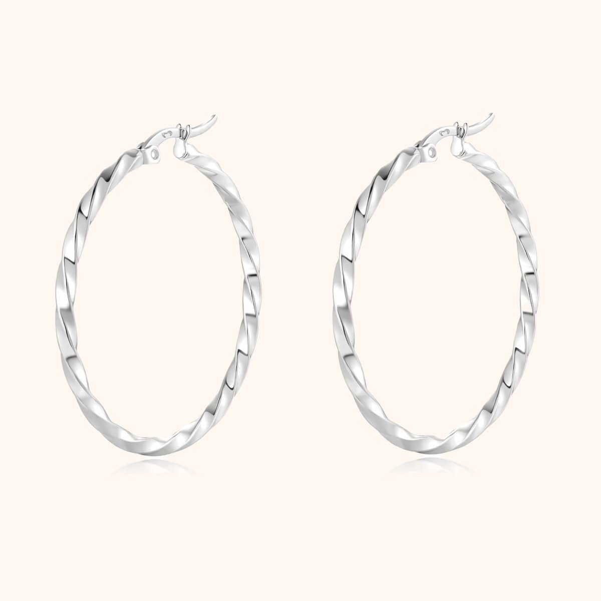 "Torsion" Earrings - Milas Jewels Shop
