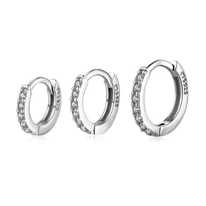 Triple Hoops Earrings - Milas Jewels Shop