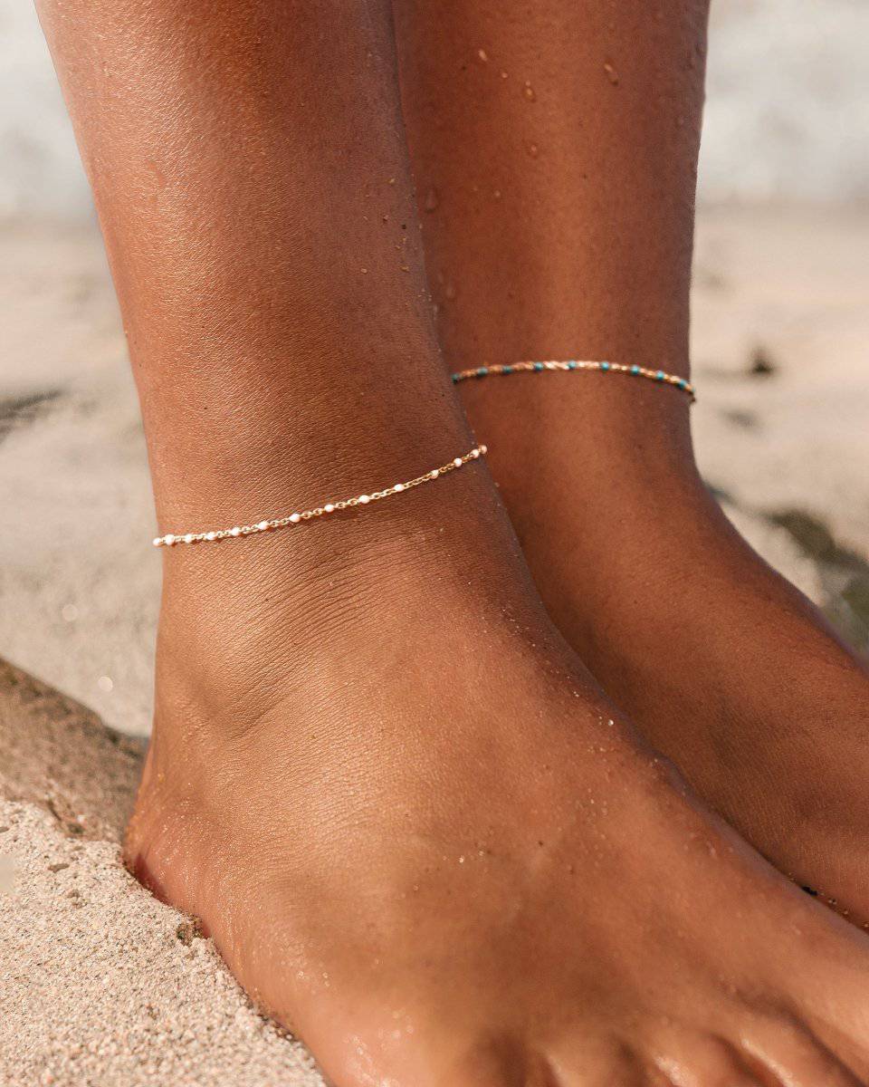 "Ultramarine Blue" Anklet - Milas Jewels Shop