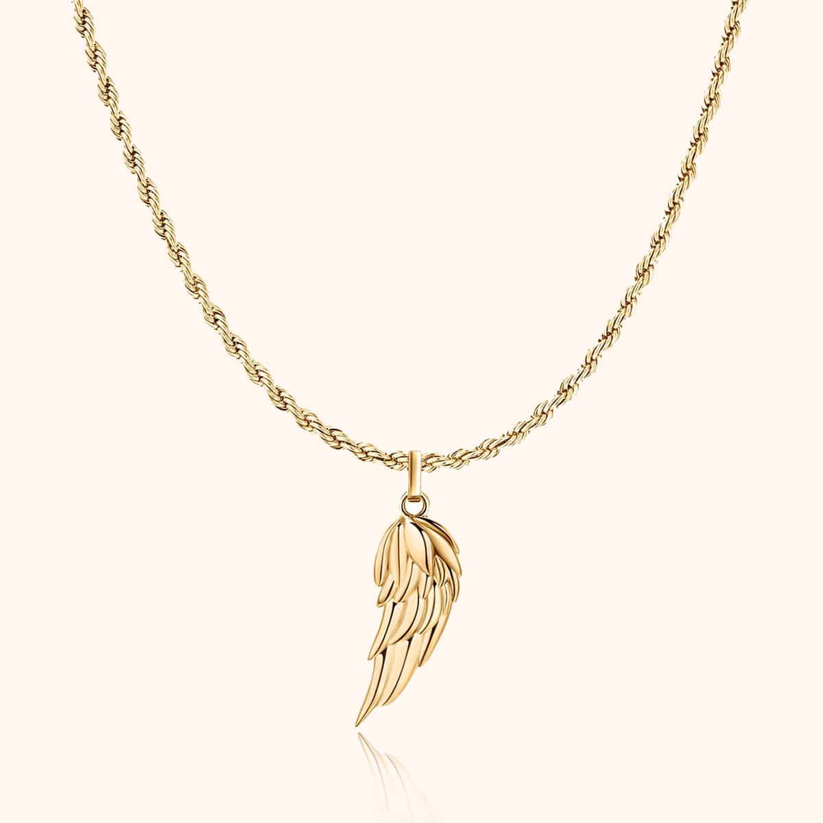 "Wing" BRAVE Men's Necklace - Milas Jewels Shop