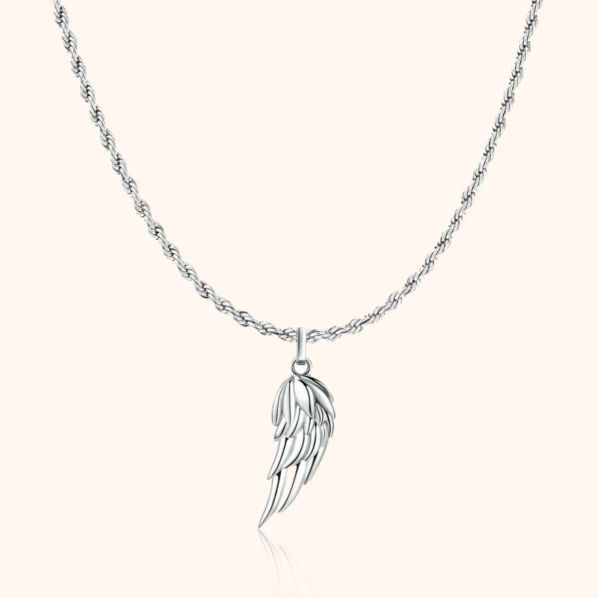 "Wing" BRAVE Men's Necklace - Milas Jewels Shop