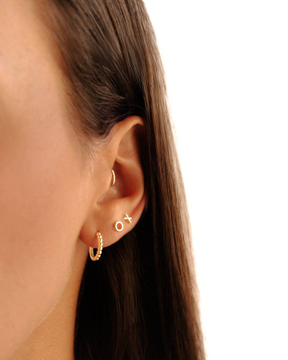 "XoXo" Mini Earrings - Milas Jewels Shop