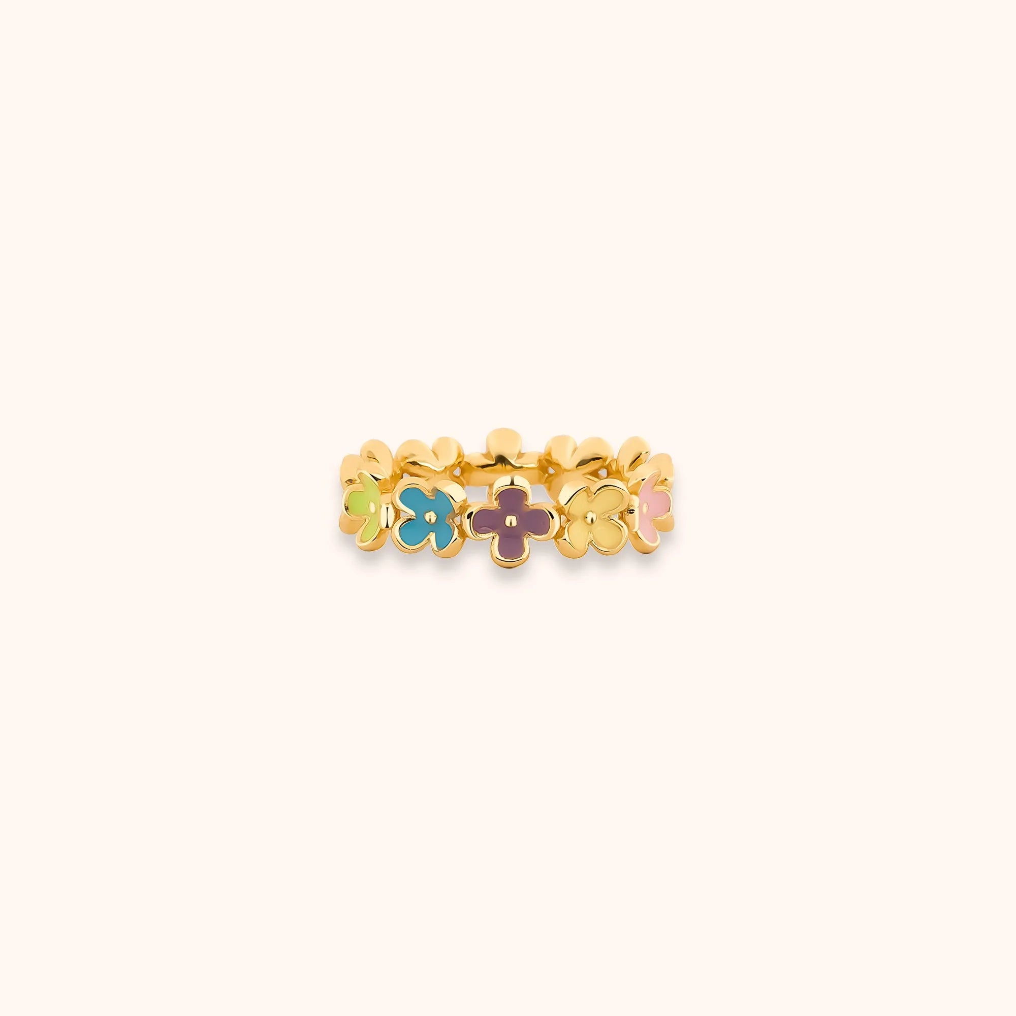 "Colorful Flowers" Ring - Milas Jewels Shop