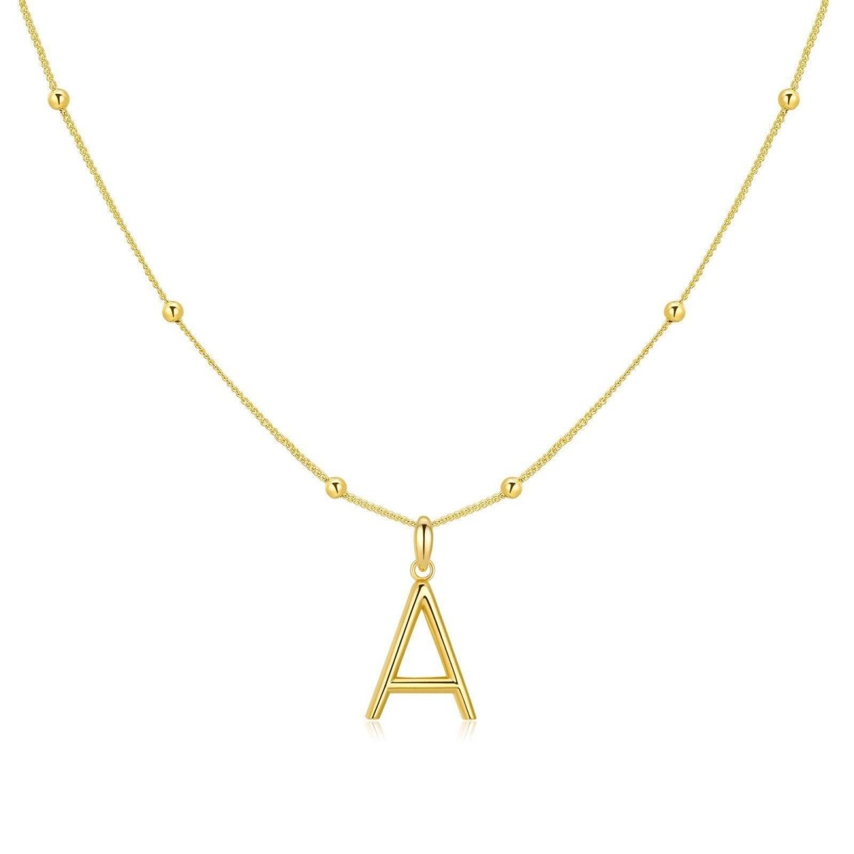 "Alphabetical" Necklace - Milas Jewels Shop