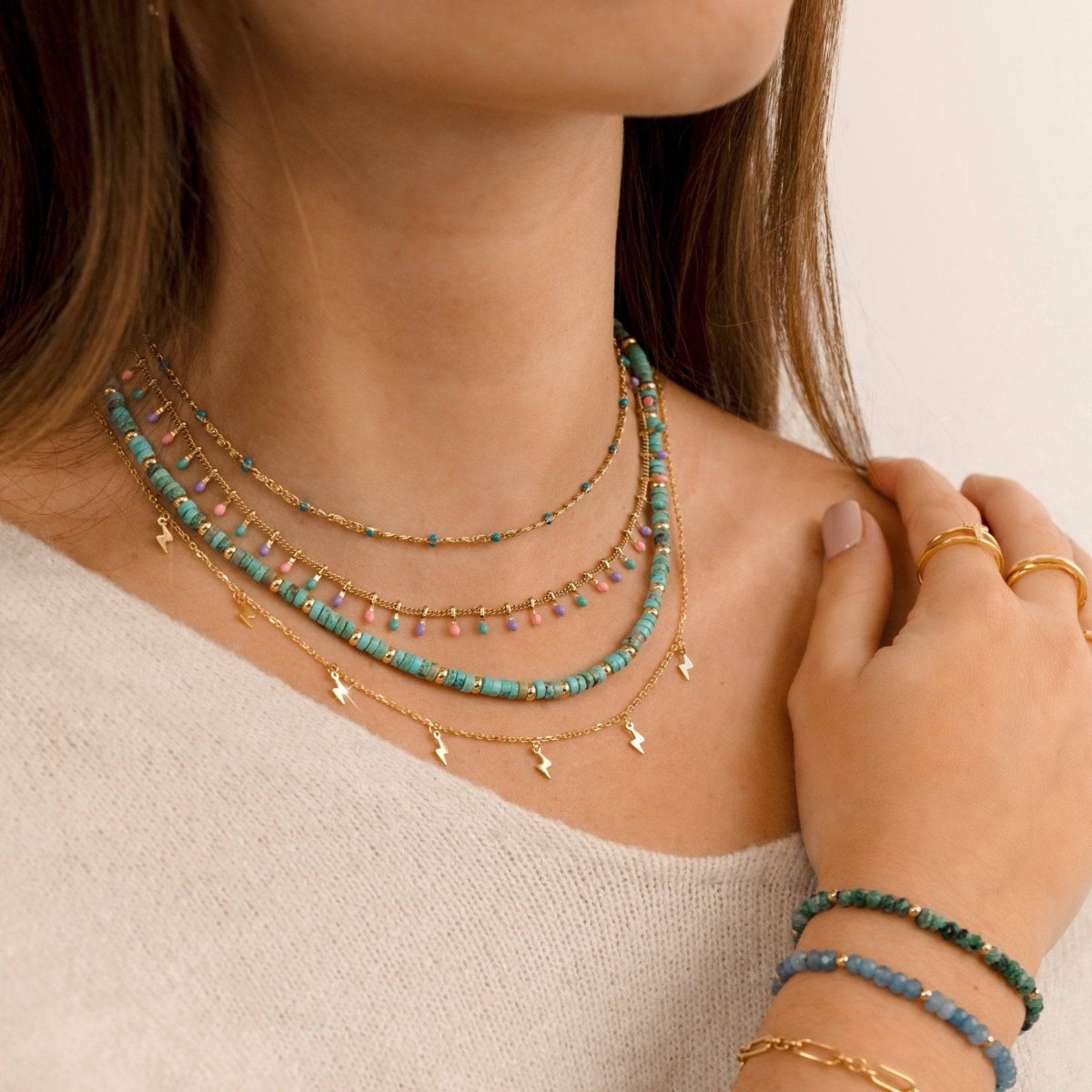 "Aurora" Necklace - Milas Jewels Shop