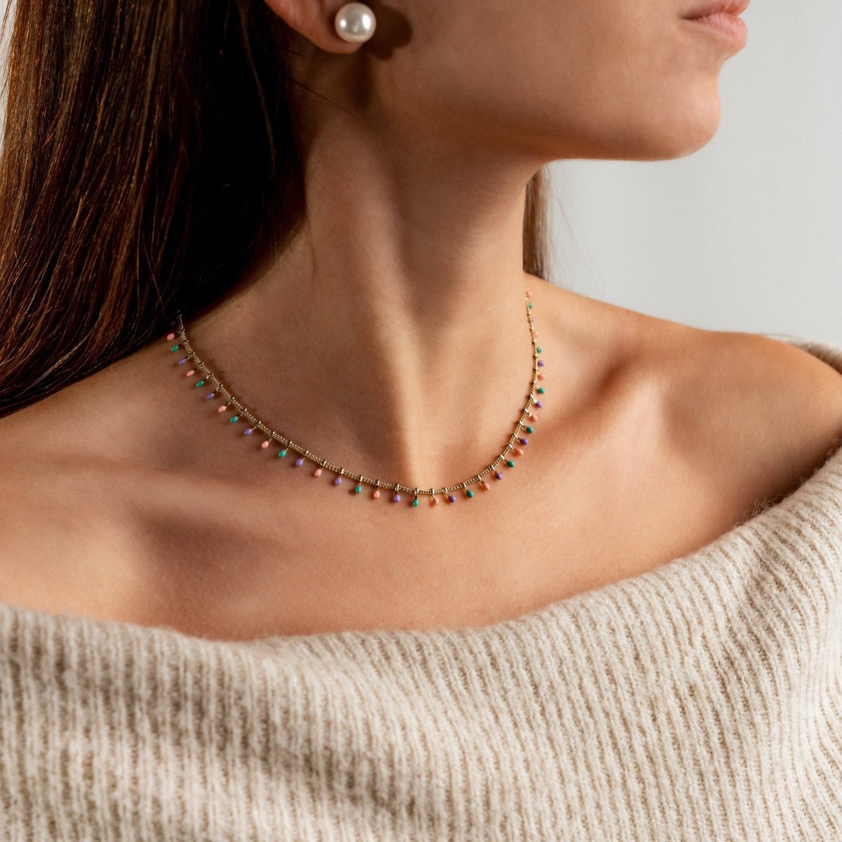 "Aurora" Necklace - Milas Jewels Shop