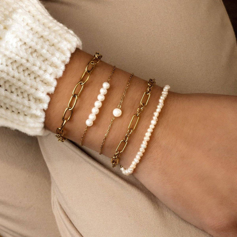 "Ballet Pink Pearls" Bracelet - Milas Jewels Shop