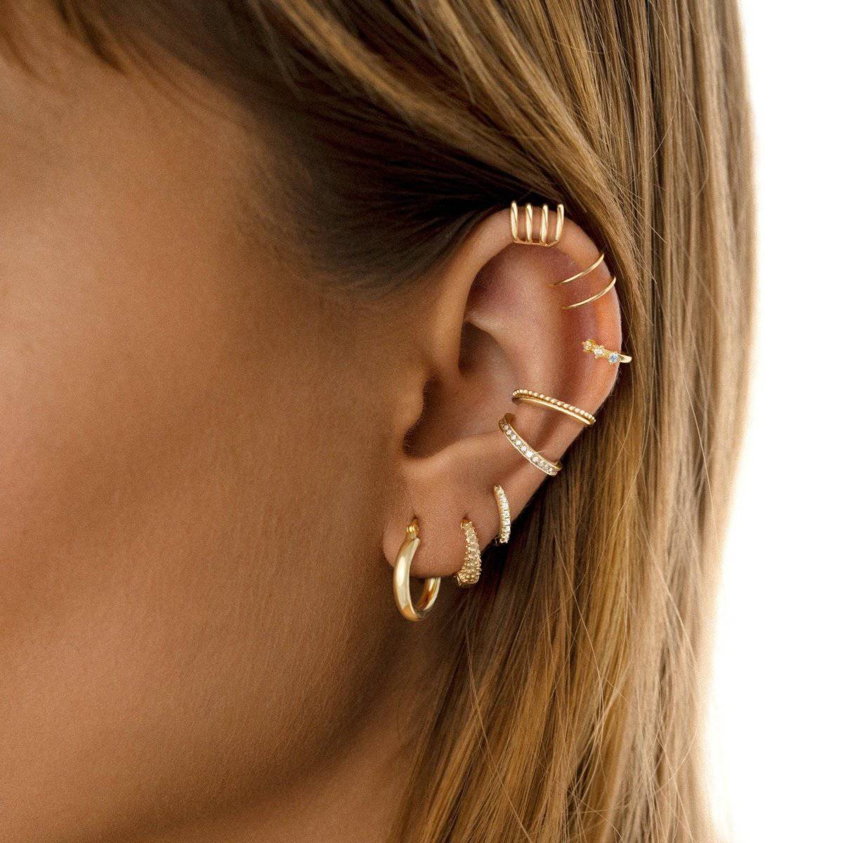 "Barrel" Earrings - Milas Jewels Shop