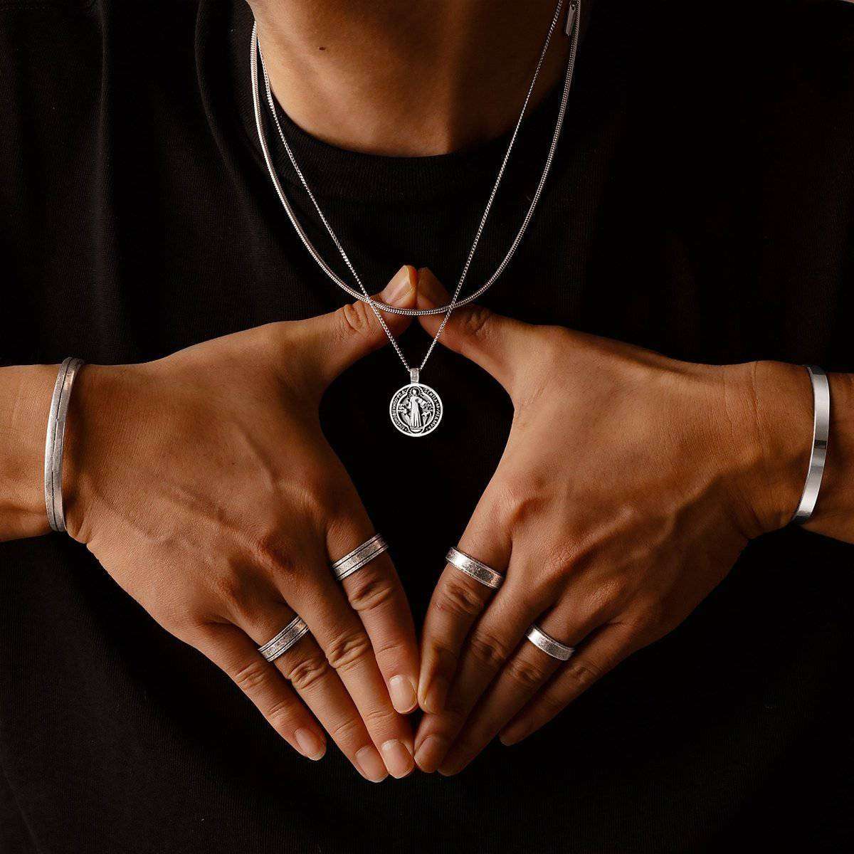 "Basalt" BRAVE Men's Ring - Milas Jewels Shop