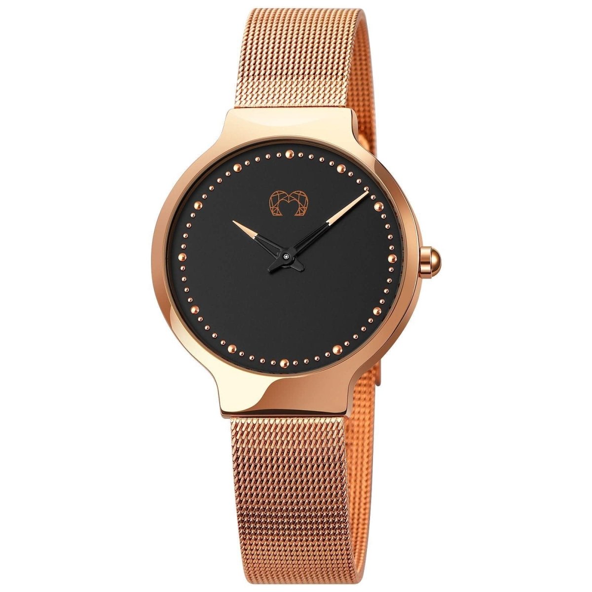 "Basis" Watch ~ RoseBlack - Milas Jewels Shop