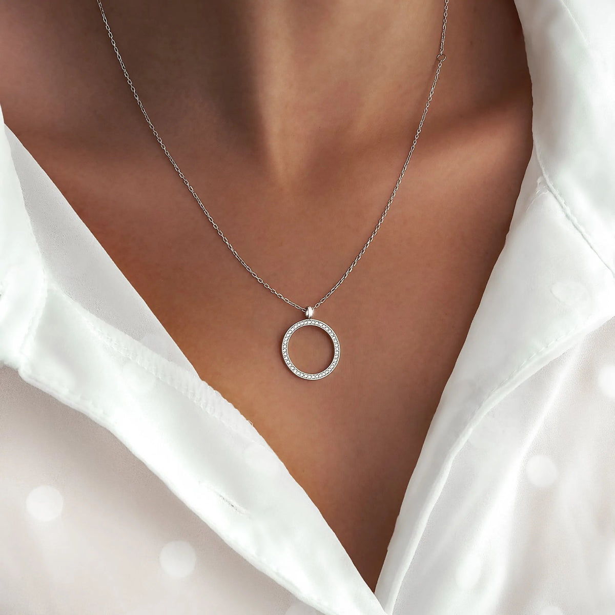 "Bright Circular" Necklace - Milas Jewels Shop