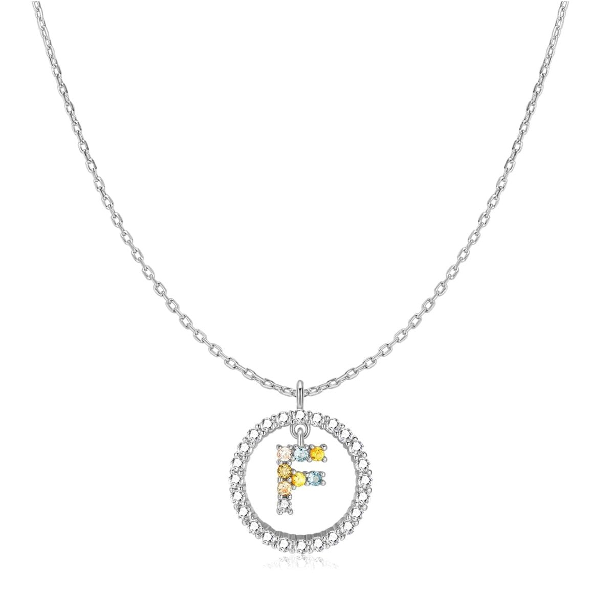 "Bright Initials" Necklace - Milas Jewels Shop