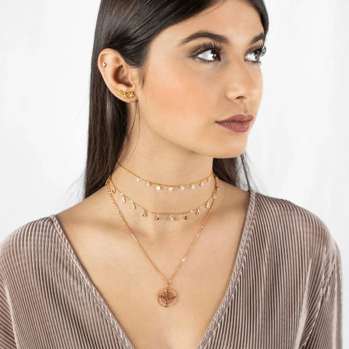"Cardinal Points" Necklace - Milas Jewels Shop