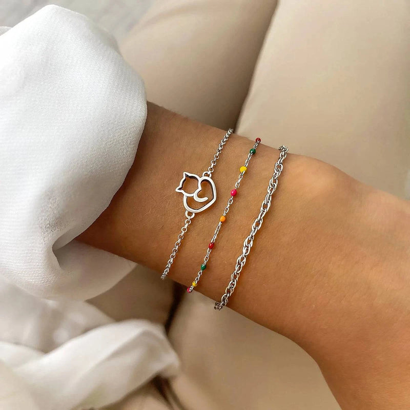 "Cat Lover" Bracelet - Milas Jewels Shop