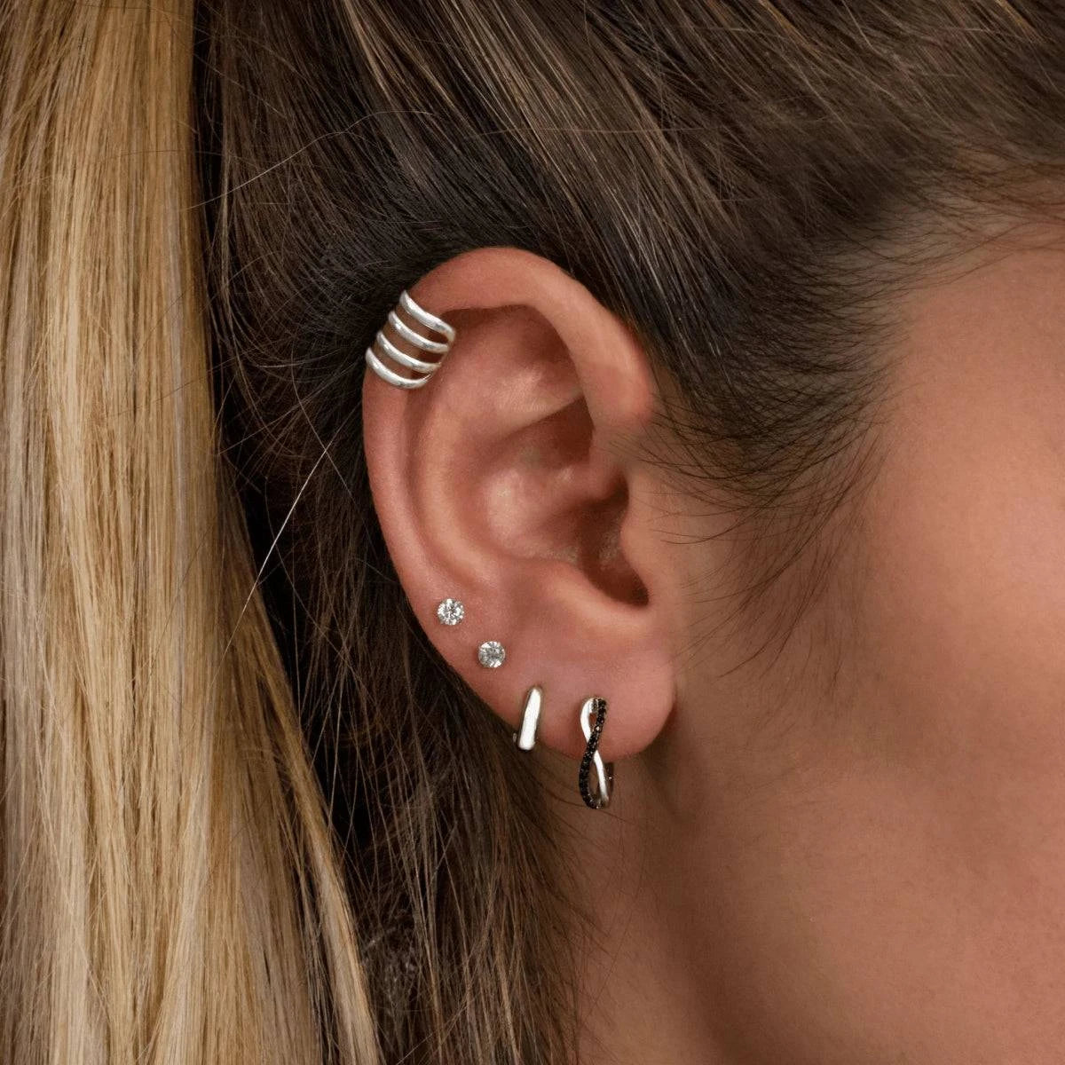 "Charbon" Earrings - Milas Jewels Shop