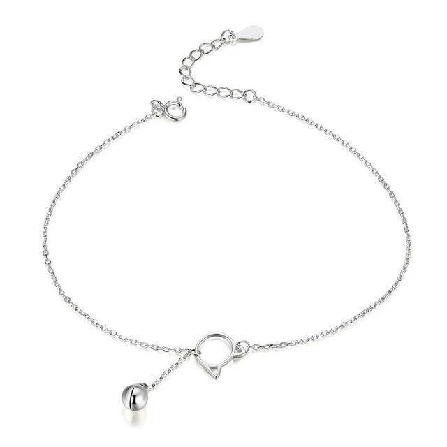 "Circle and Ball" Anklet - Milas Jewels Shop