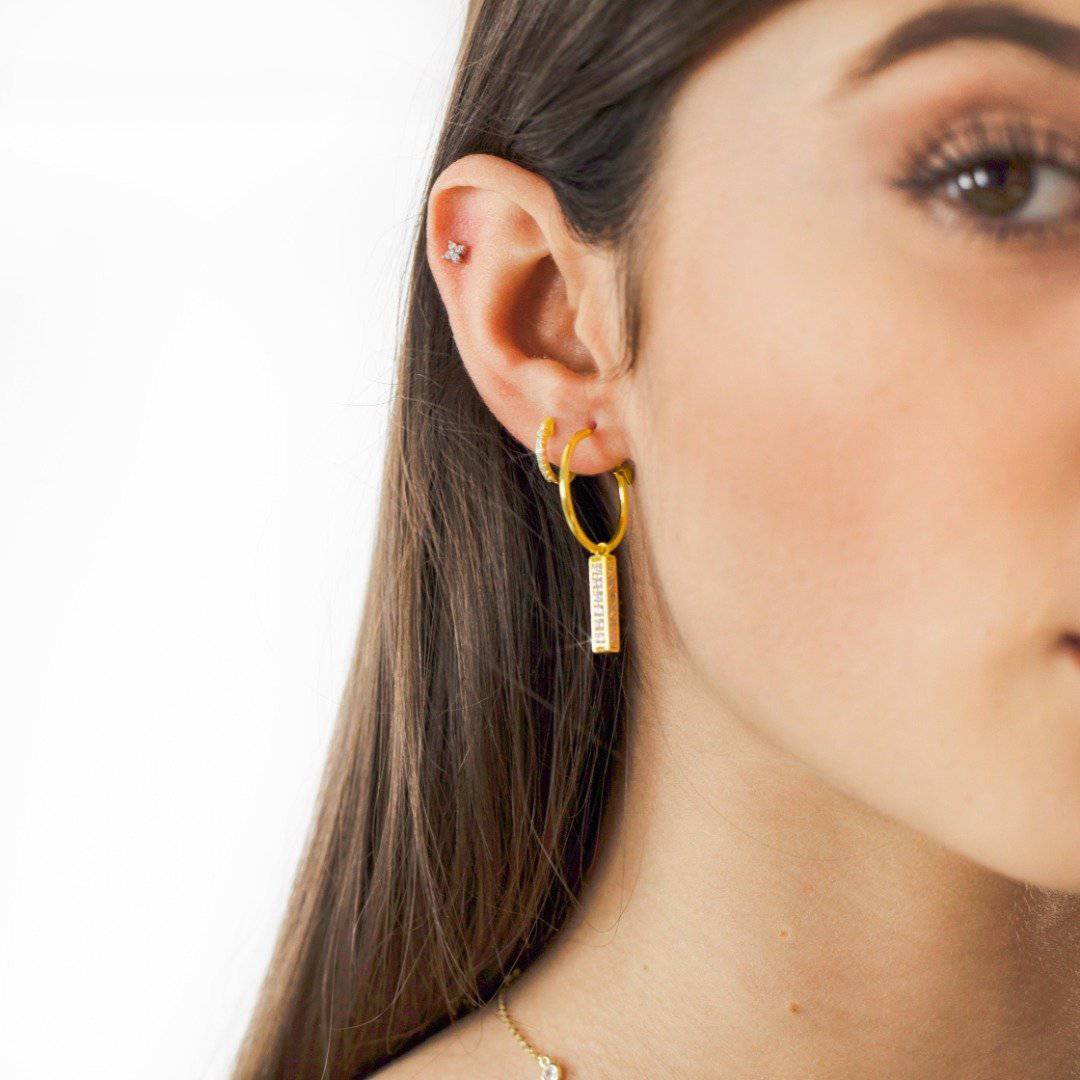 "Circle Retro" Earrings - Milas Jewels Shop