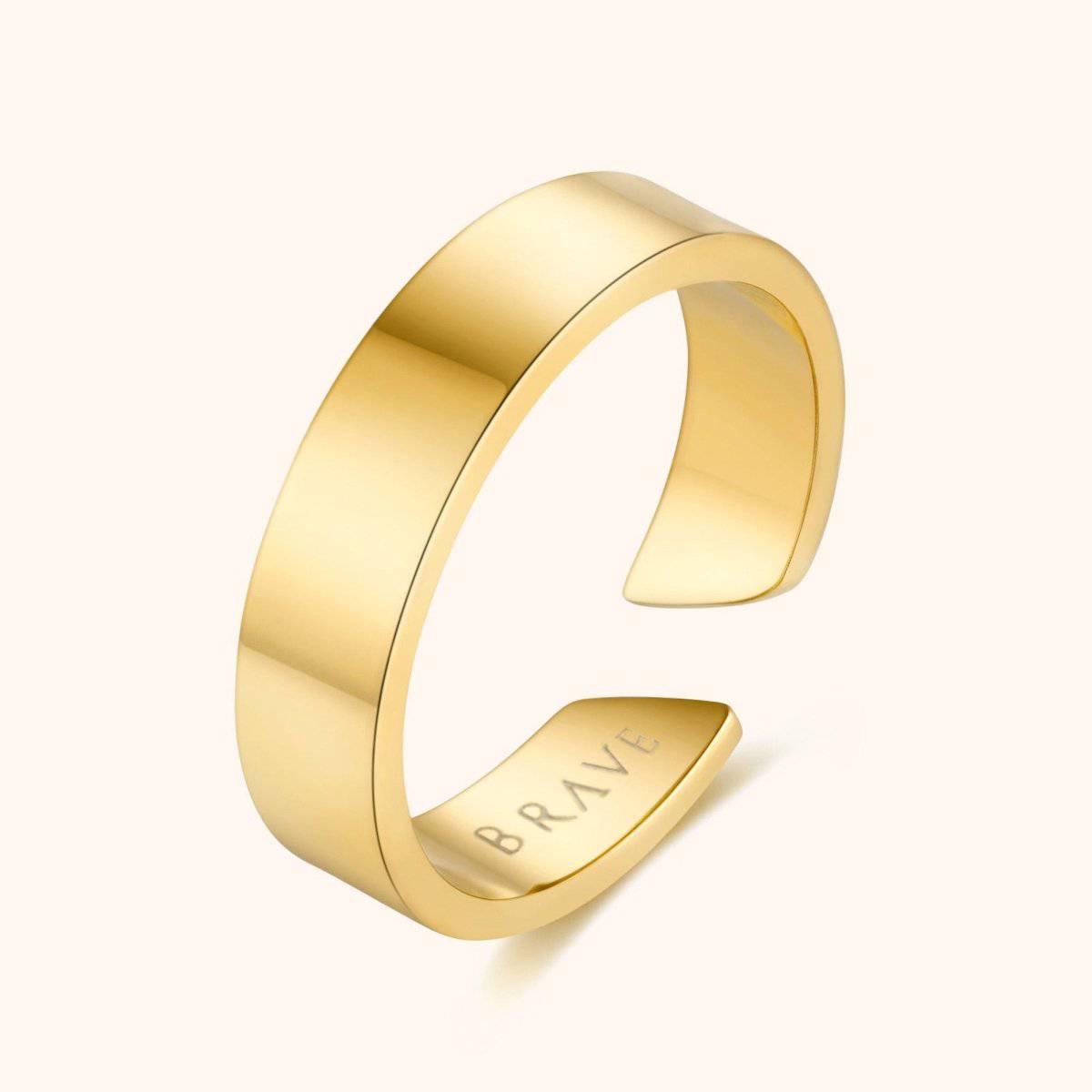 "Circum" BRAVE Men's Ring - Milas Jewels Shop