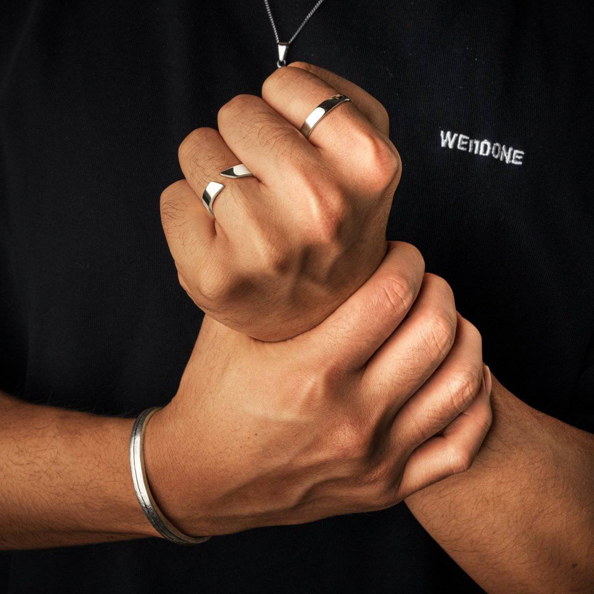 "Circum" BRAVE Men's Ring - Milas Jewels Shop