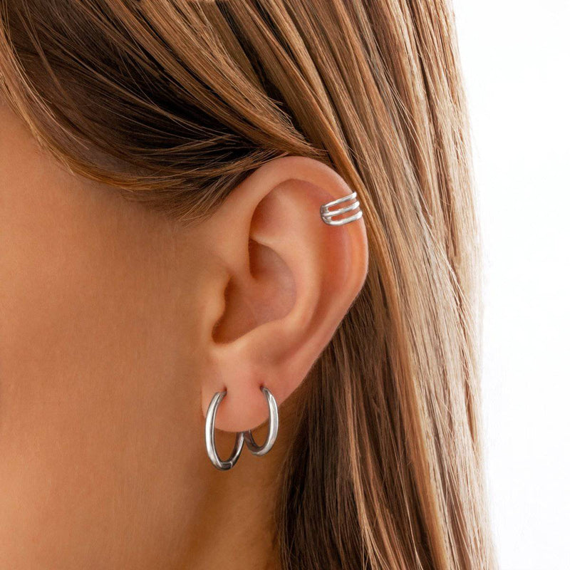 "Classic Hoops" Earrings - Milas Jewels Shop