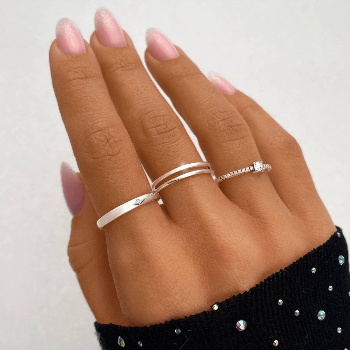 "Clear" Ring - Milas Jewels Shop