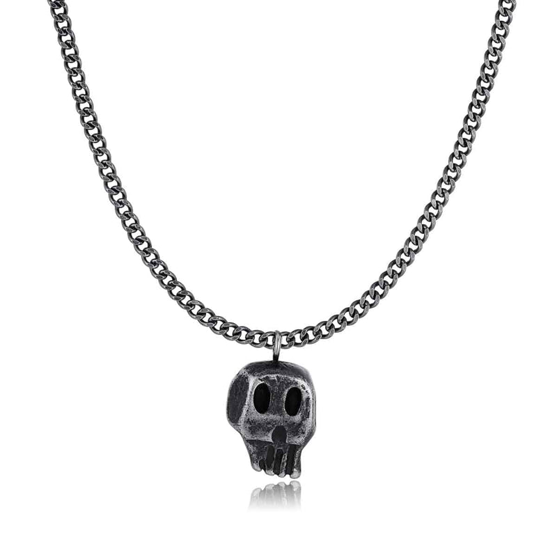 "Cranium" BRAVE Men's Necklace - Milas Jewels Shop