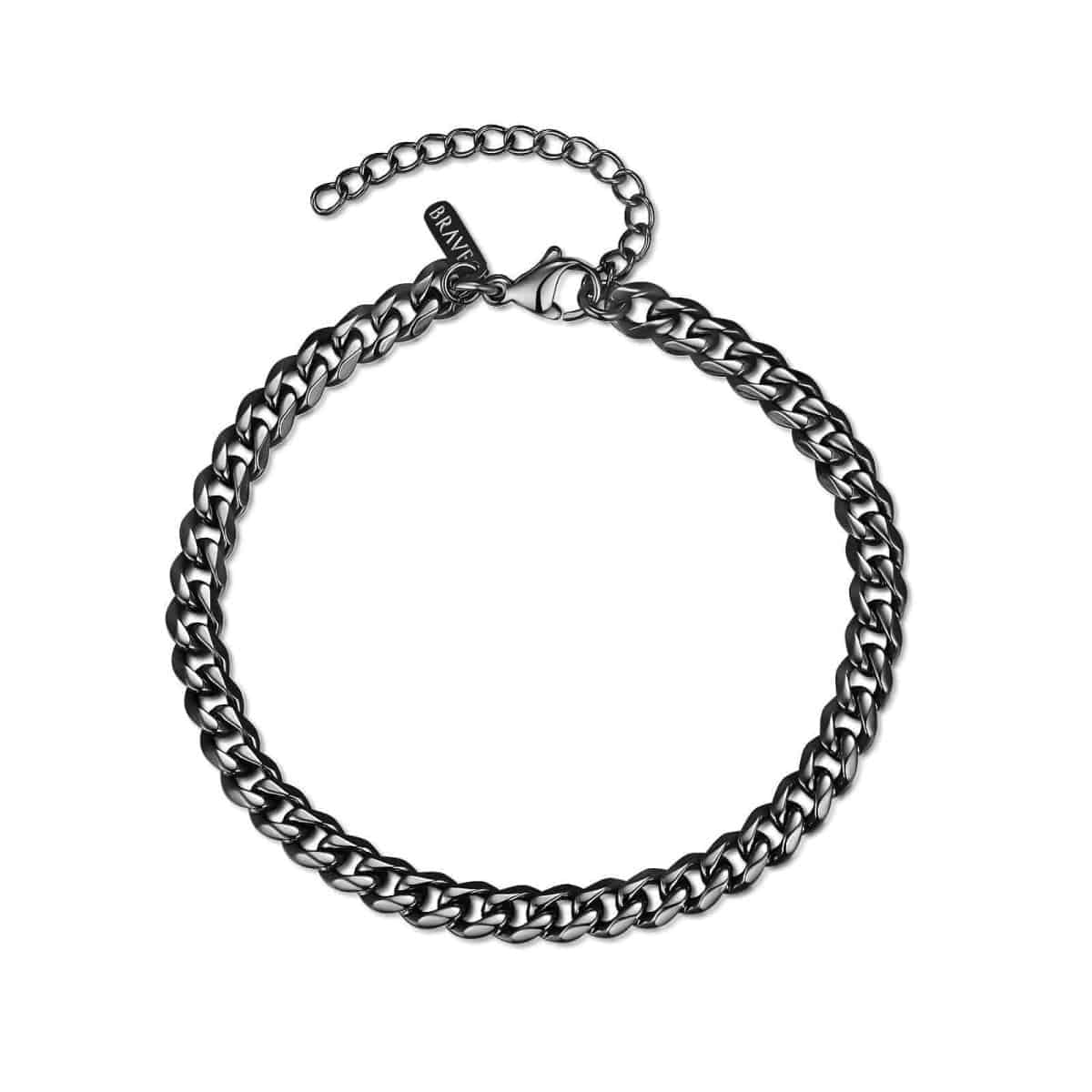 "Cuban" BRAVE Men's Bracelet - Milas Jewels Shop