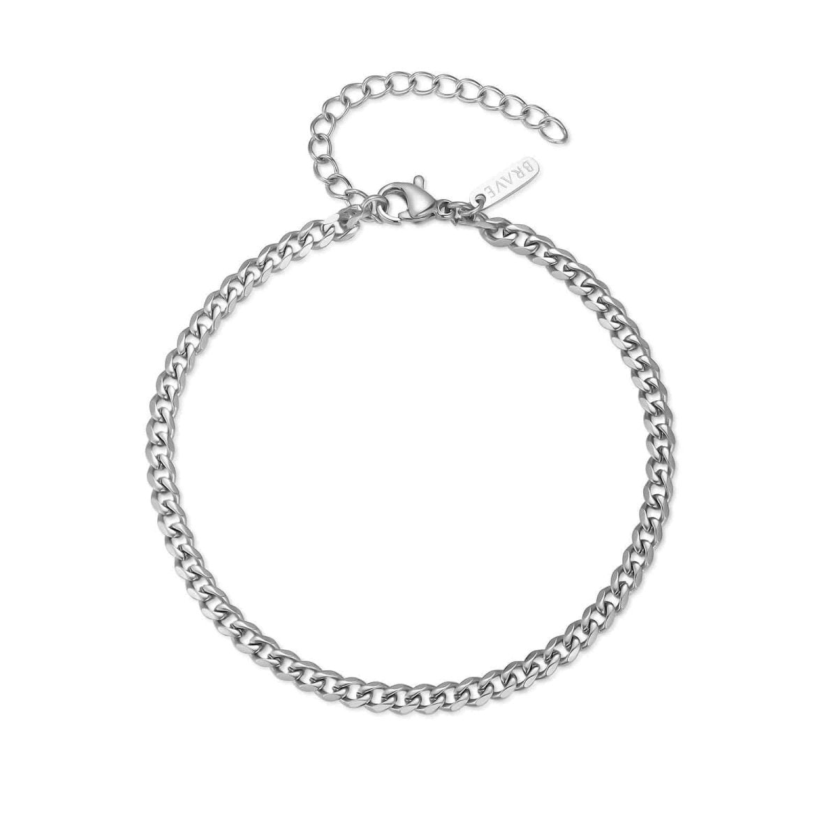 "Cuban" BRAVE Men's Bracelet - Milas Jewels Shop