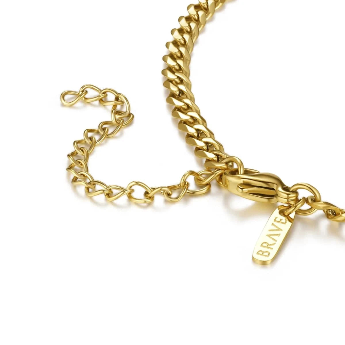 "Cuban" BRAVE Men's Bracelet - Milas Jewels Shop