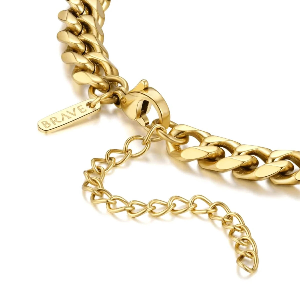 "Cuban" BRAVE Men's Bracelet - Milas Jewels Shop