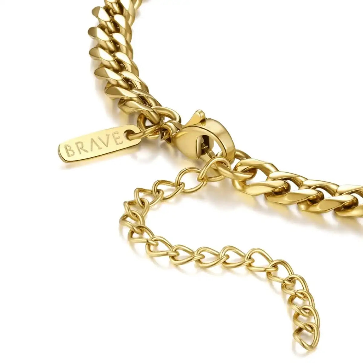 "Cuban" BRAVE Men's Bracelet - Milas Jewels Shop