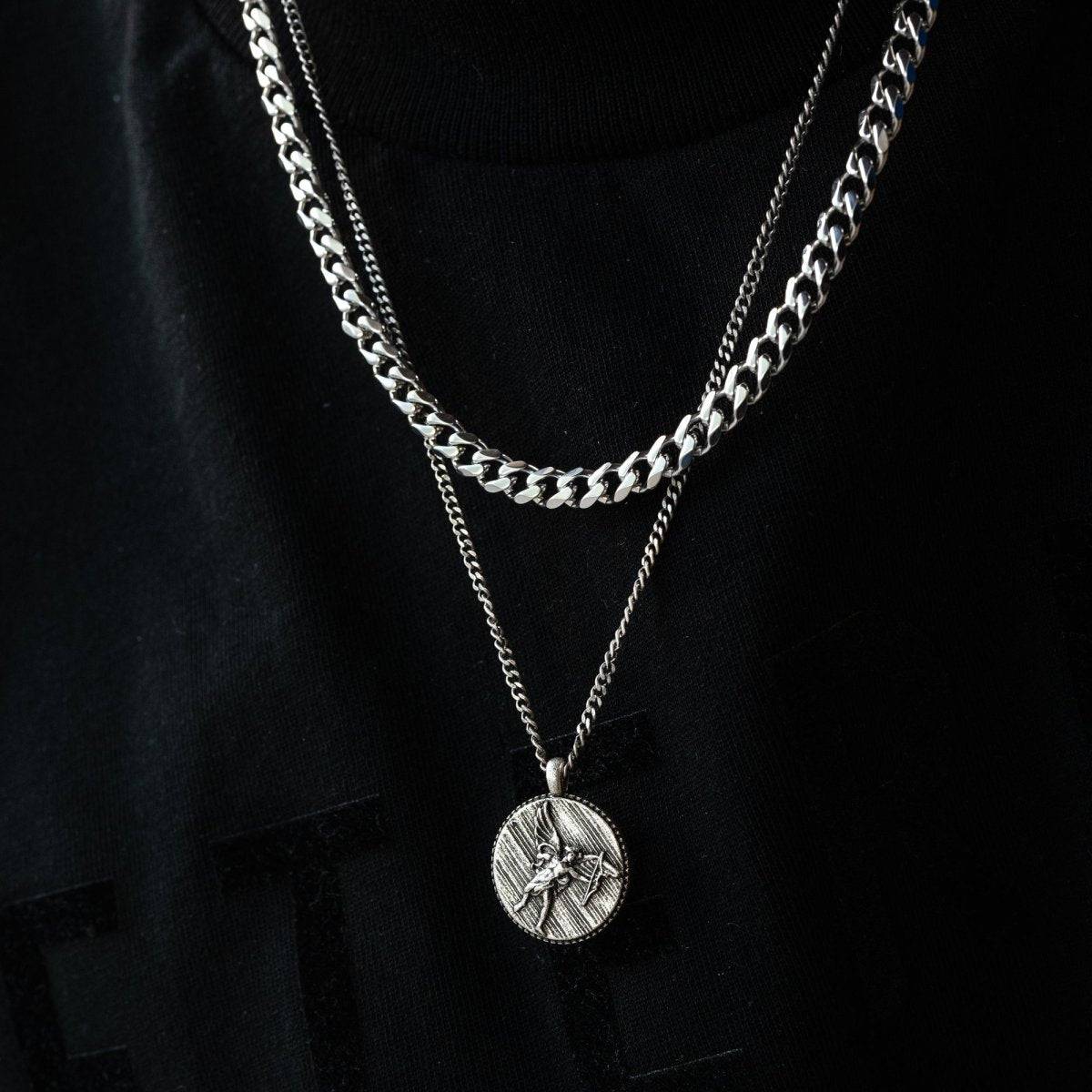 "Cupid" BRAVE Men's Necklace - Milas Jewels Shop