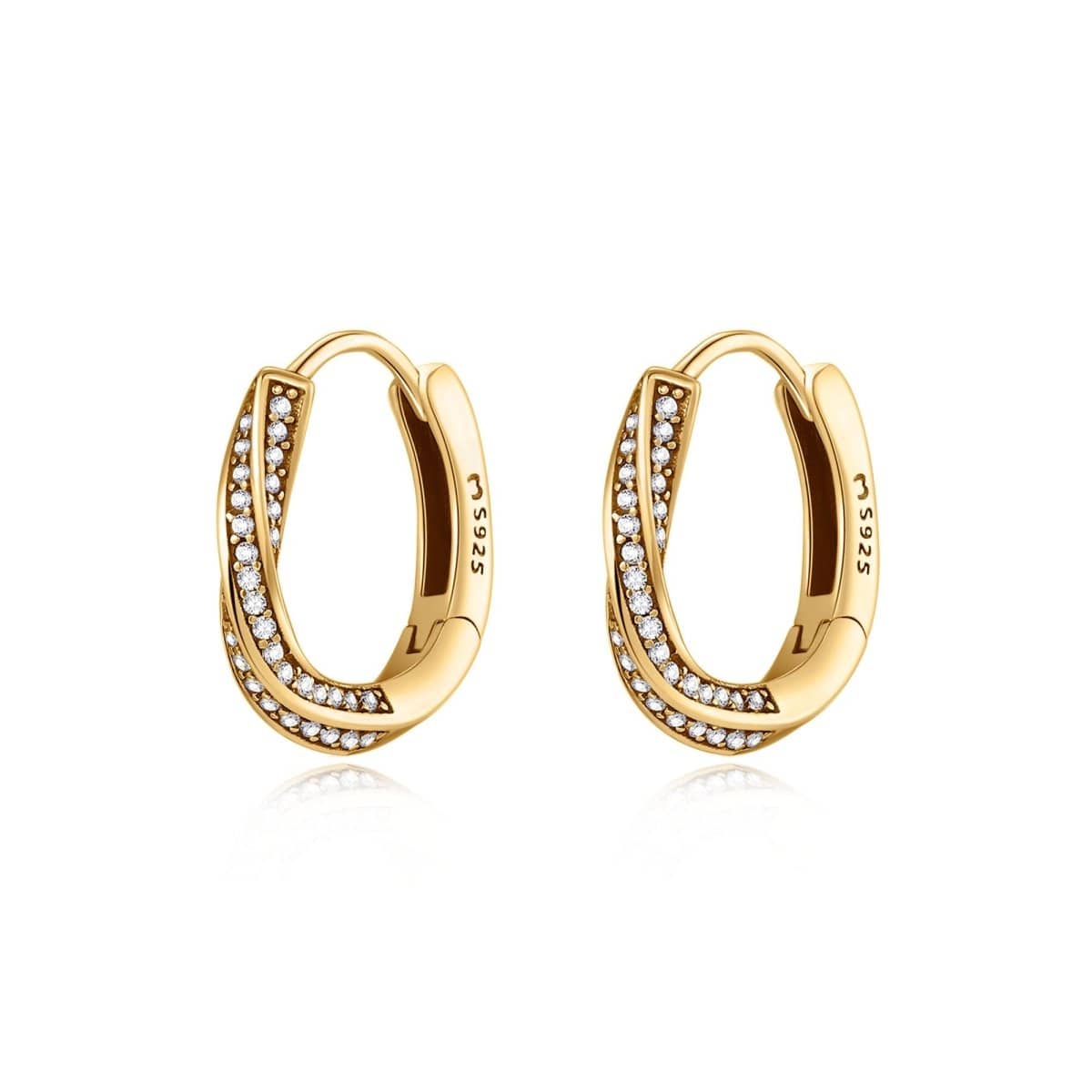 "Curly Sheen" Earrings - Milas Jewels Shop