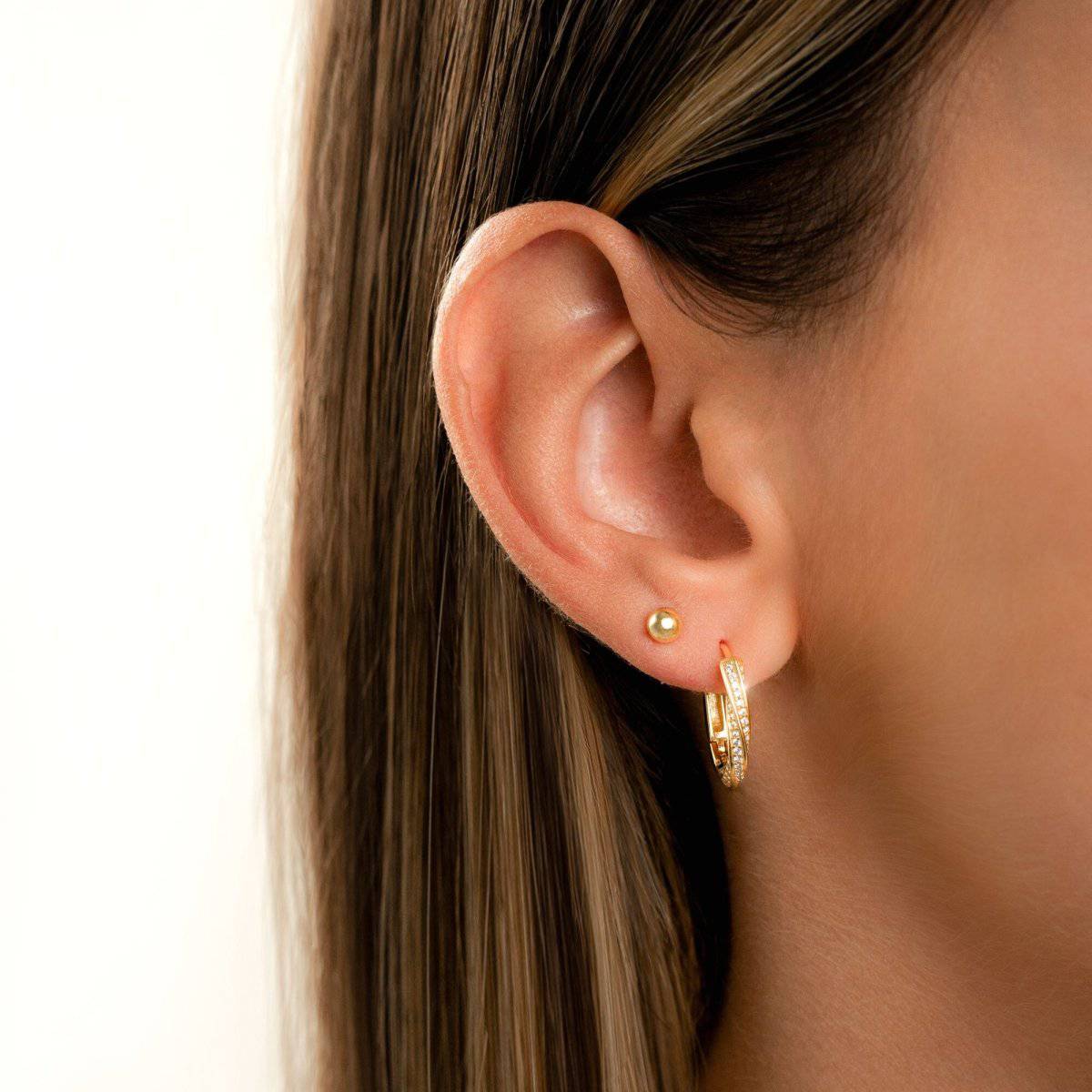 "Curly Sheen" Earrings - Milas Jewels Shop