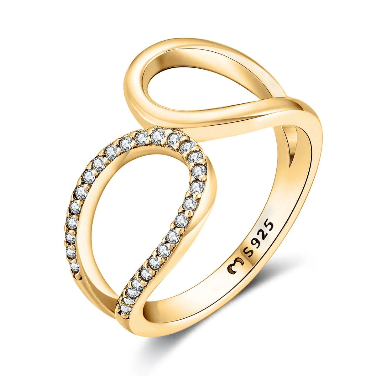 "Curvilinear" Ring - Milas Jewels Shop