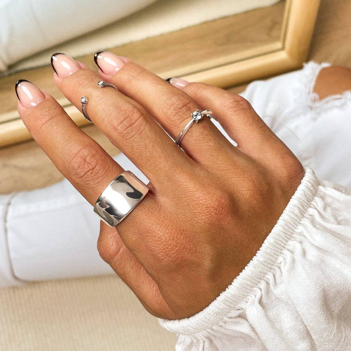 "Cylinder" Ring - Milas Jewels Shop
