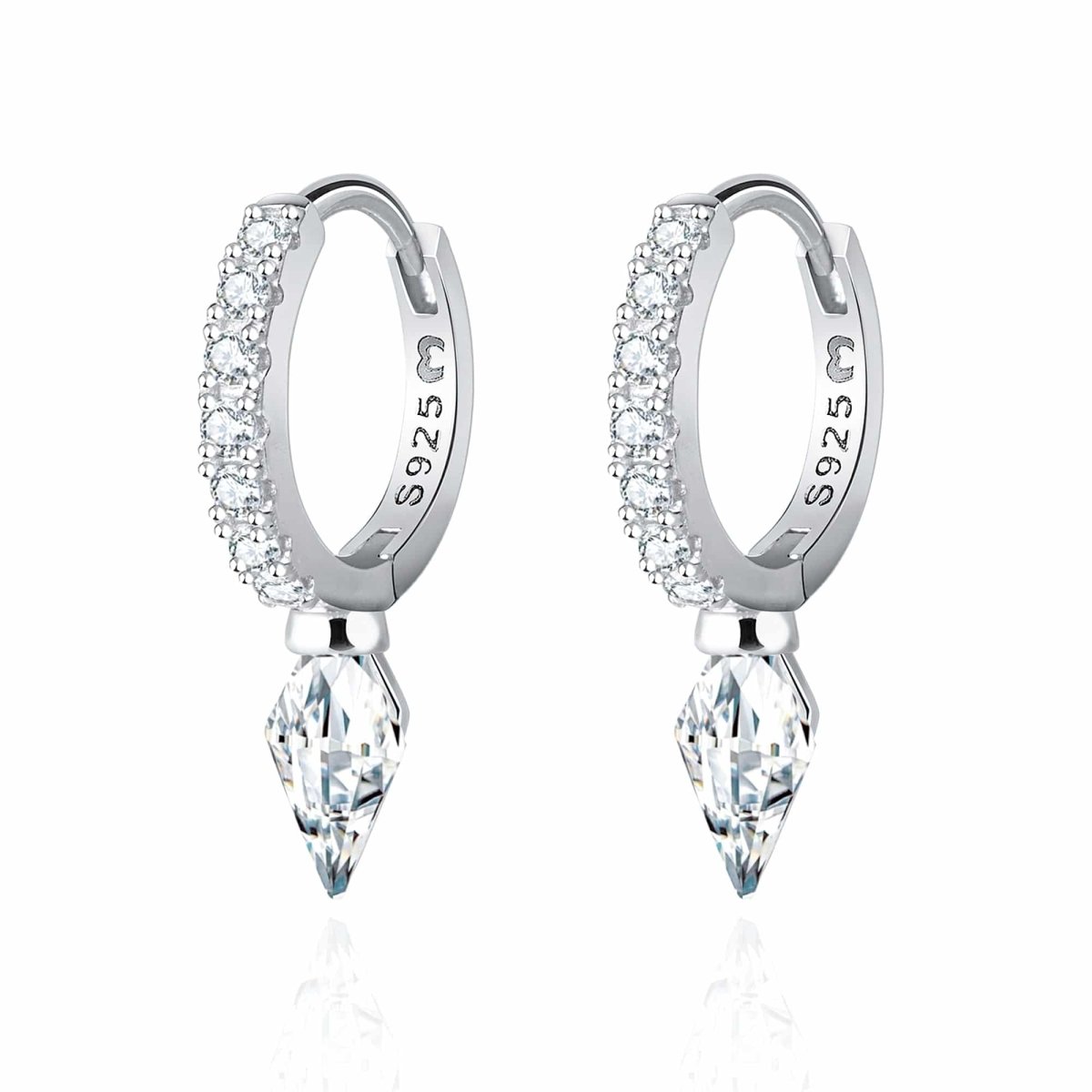 "Diamond" Earrings - Milas Jewels Shop