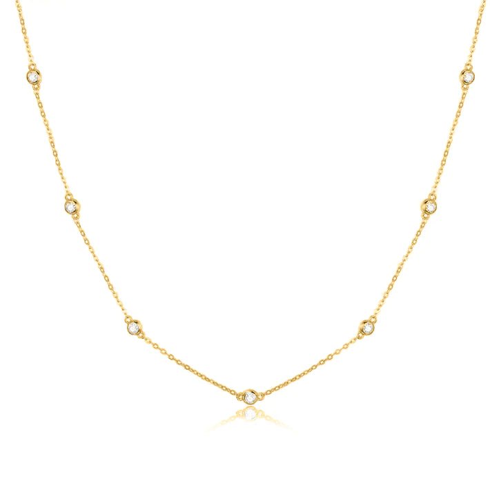 "Diamonds" Necklace - Milas Jewels Shop