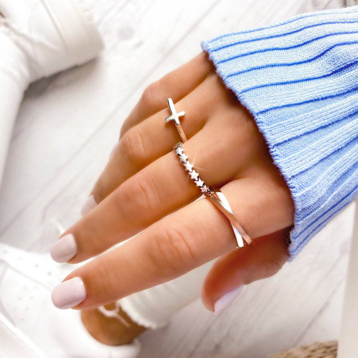 "Double Circle" Ring - Milas Jewels Shop
