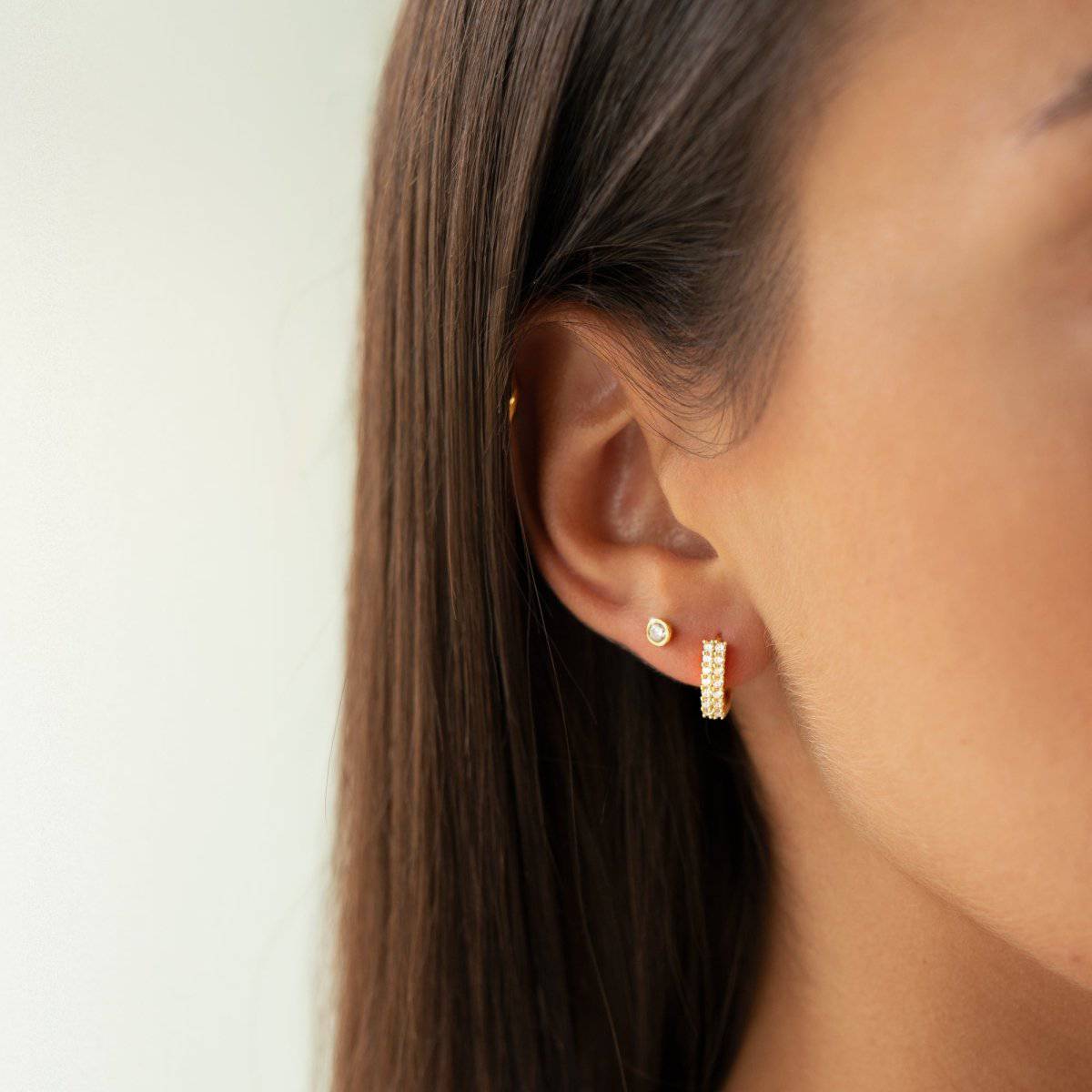 "Double Gloss" Earrings - Milas Jewels Shop