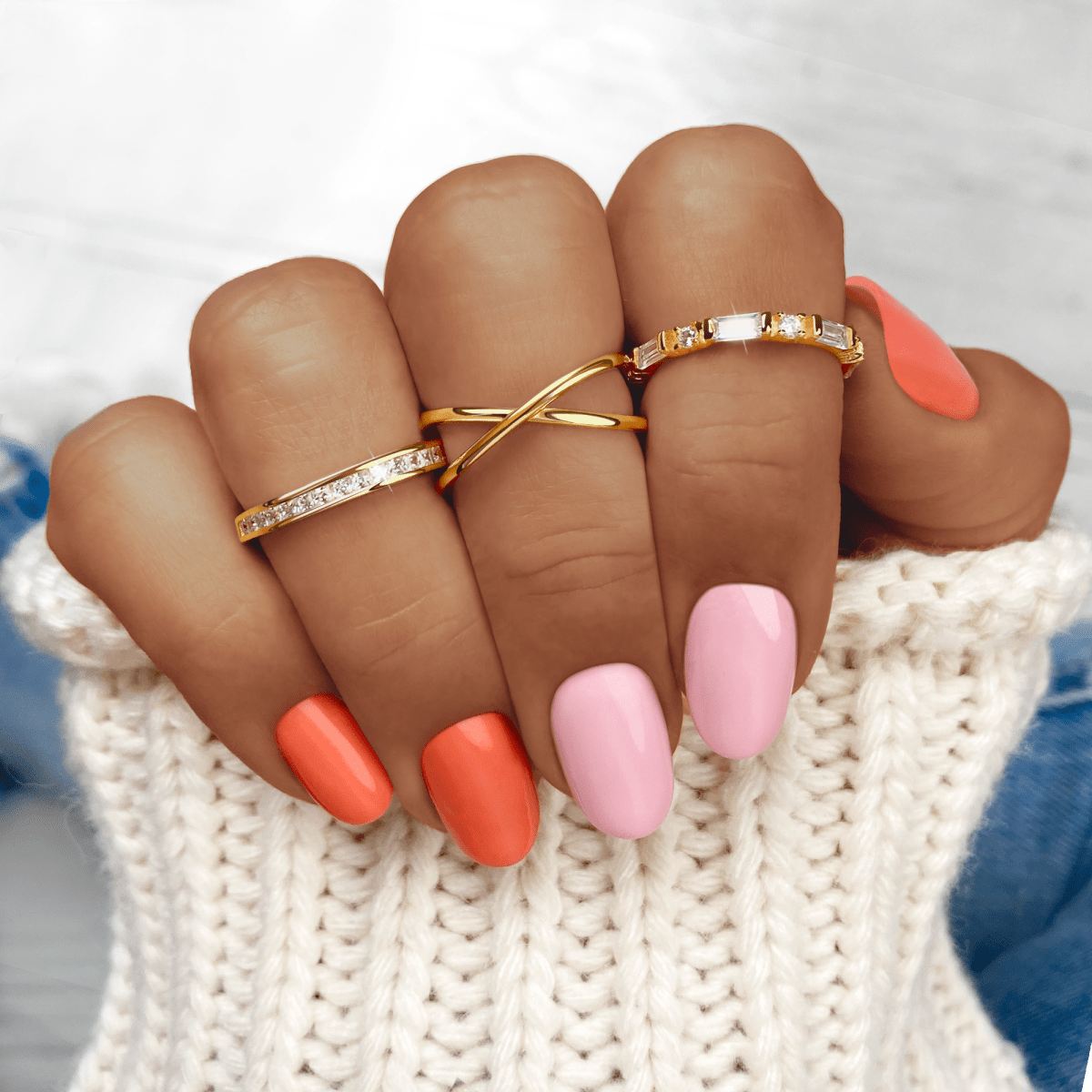 "Double" Midi Ring - Milas Jewels Shop