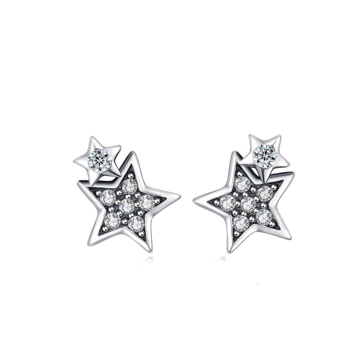 "Double Star" Earrings - Milas Jewels Shop