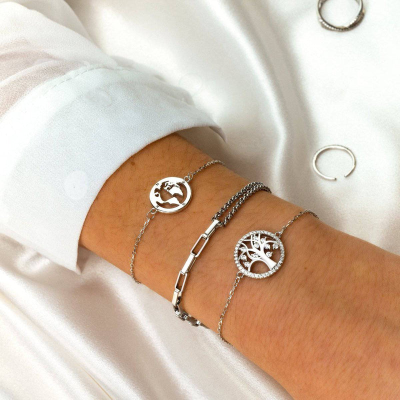 "Dual Design" Bracelet - Milas Jewels Shop